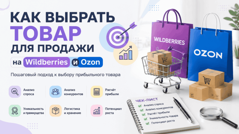Как выбрать товар для продажи на Wildberries и Ozon