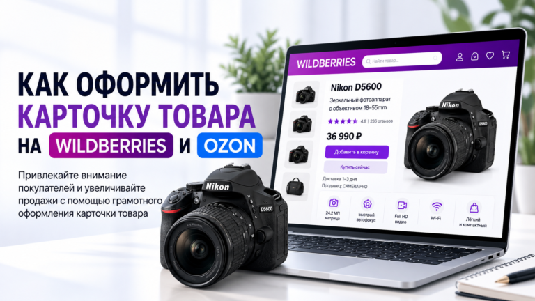 Как оформить карточку товара на Wildberries и Ozon