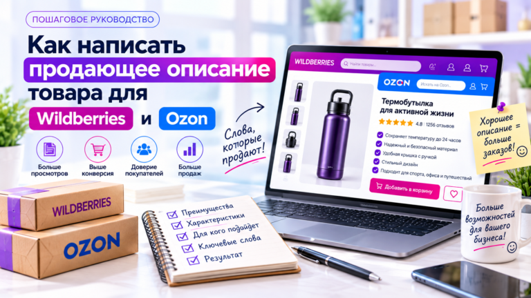 Как написать продающее описание товара для Wildberries и Ozon