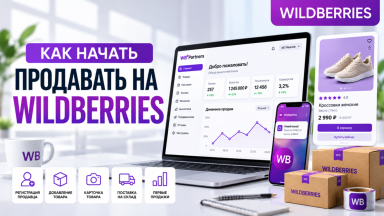 Как начать продавать на WB